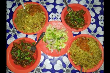 Chicken Fried Rice Recipe In Restaurant Style | Indian Street Food | chicken chili | the crazy food