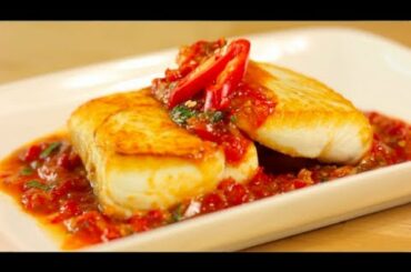 Sweet Chili Halibut Recipe ปลาราดพริก (Pla Raad Prik) - Hot Thai Kitchen