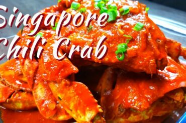 Singaporean style Chili Crab recipe with Korean-Filipino Fusion