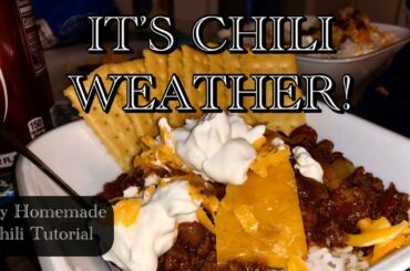 EASY Homemade Chili Recipe