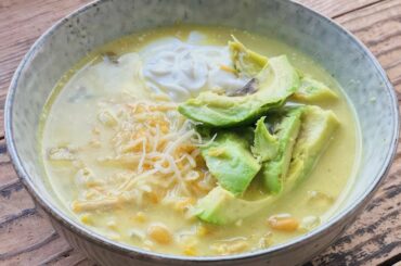 Slow Cooker White Turkey Chili - Eating Wild