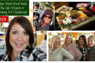 Karen's Vlog: Another Whirl Wind Week In The Life of Karen & Decorating For Christmas!