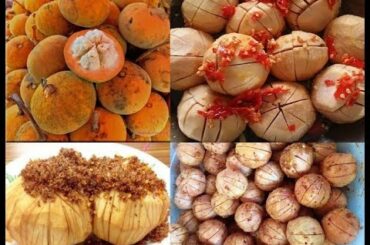 Kr Ping​ Reach​ Fruit Mix Chili   Popular Sour Fruit In Cambodia​ ,Asian Dessert,ផ្លែកំពីងរាជ