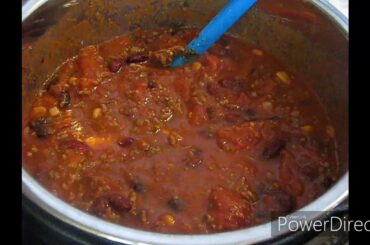 Freezer cooking for the holidays Mexican Chili