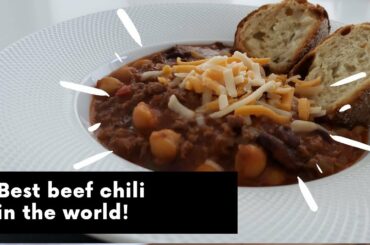 Best beef chili recipe | Homestaurante