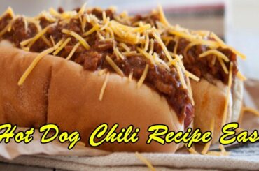Hot Dog Chili Recipe Easy