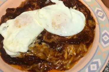 Nana Betty makes Red Chili Chilaquiles