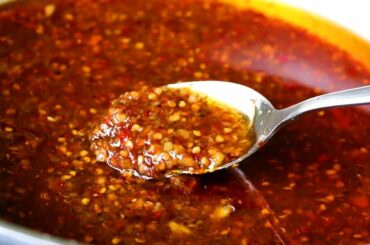 CHILI SAUCE | EASY HOMEMADE CHILI OIL
