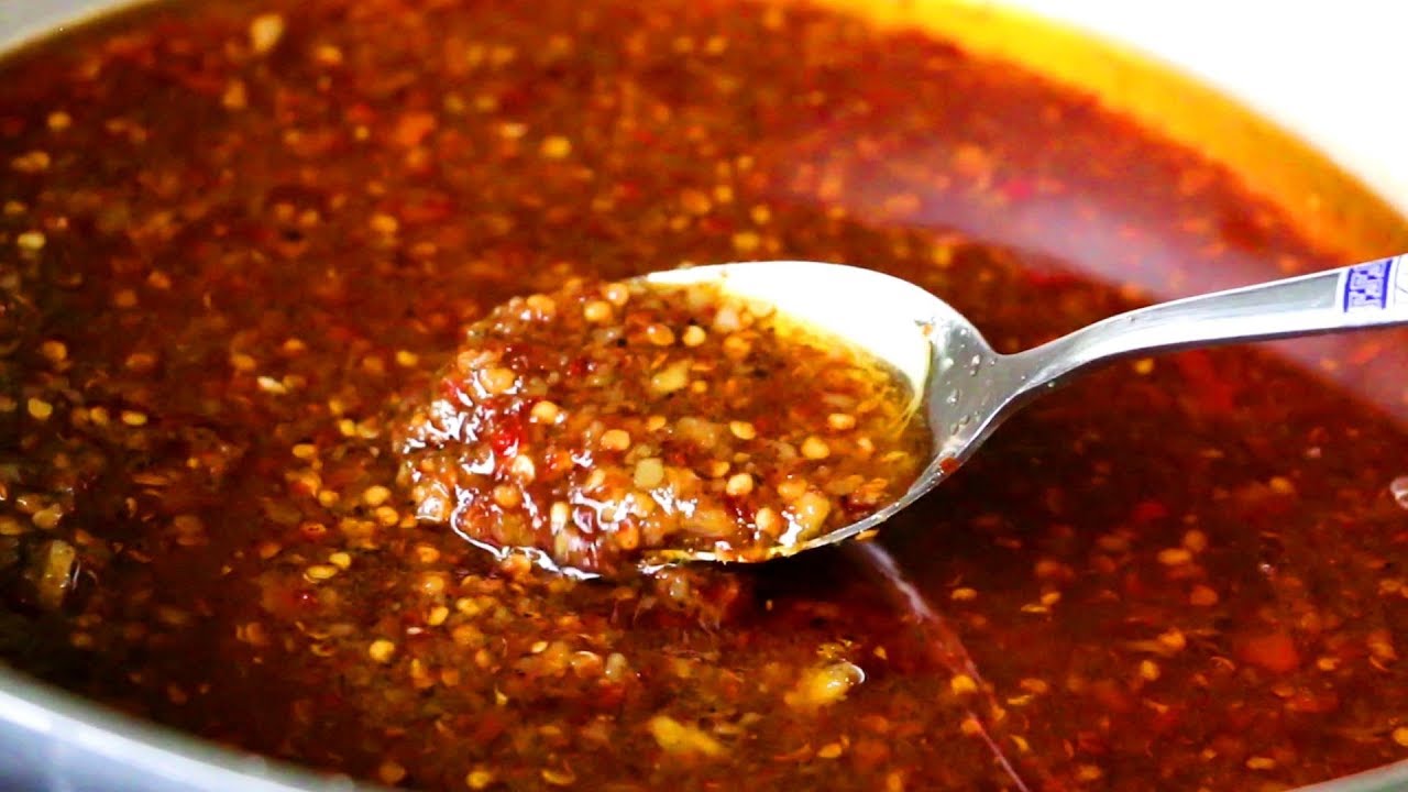 CHILI SAUCE EASY HOMEMADE CHILI OIL Chili Chili