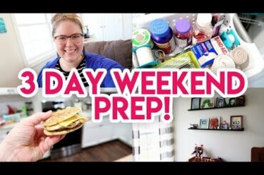 🚨 3 DAY WEEKEND PREP! 😁 CHILI COOKOFF 🥄 ORGANIZATION + DECLUTTERING 👍 SNOW DAY ❄ BUSY MOM