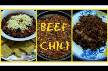 Beef Chili