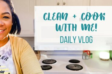CLEAN + COOK WITH ME // OUR CHILI RECIPE ❤️ //  💕Daily Vlog💕