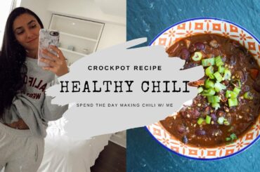 HEALTHY CROCKPOT CHILI RECIPE