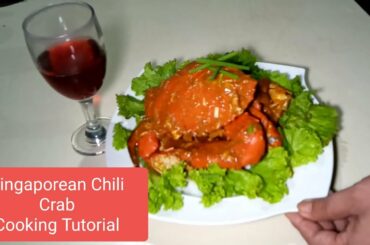 Singaporean chili crab cooking tutorial