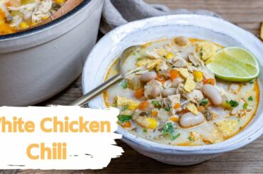 How To Make The Best White Chicken Chili - Easy White Chicken Chili Recipe - Blondelish