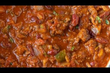 Come cook chili with me