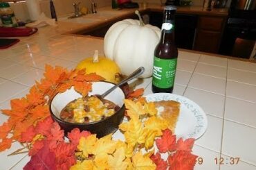 Deb's Chunky Chili with Cornbread