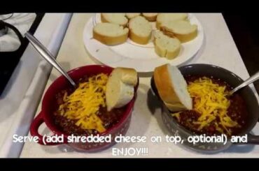 How to Make Homemade Chili | Easy Recipe