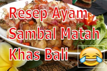Review ayam sambal matah paling mantab !!