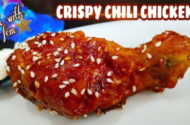 Crispy Chili Chicken | Best and Easy Restaurant Style Chili Chicken - Eng Subtitles | Cook With Fem