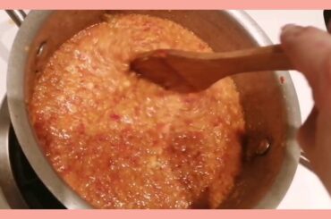 PAANO GUMAWA NG CHILI GARLIC PASTE. HOMEMADE CHILI GARLIC PASTE...