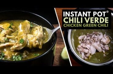 Instant Pot Chili Verde (Green Chili)