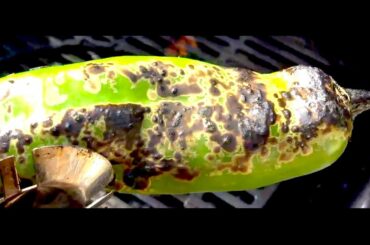 HATCH GREEN CHILI - HOW TO ROAST AND PREPARE FOR OTHER RECIPES (OAG)