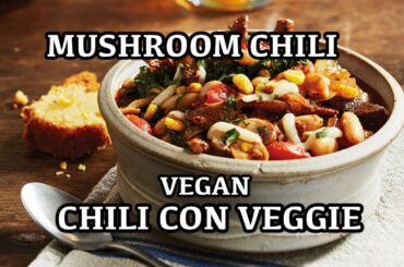 Veg Chili Recipe - Chili con Veggie - Vegan Chili - Vegetarian Chili - Weight Loss Recipes