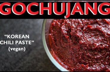 KOREAN CHILI PASTE ***EASY 5 MIN RECIPE*** HOW TO MAKE GOCHUJANG (고추장)