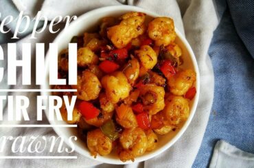 GARLIC CHILI PRAWNS