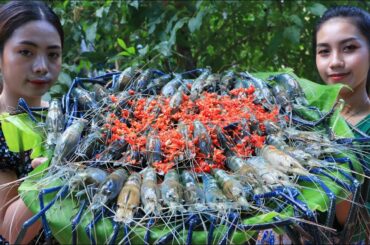 Yummy cooking shrimp grilled with chili recipe - Natural Life TV