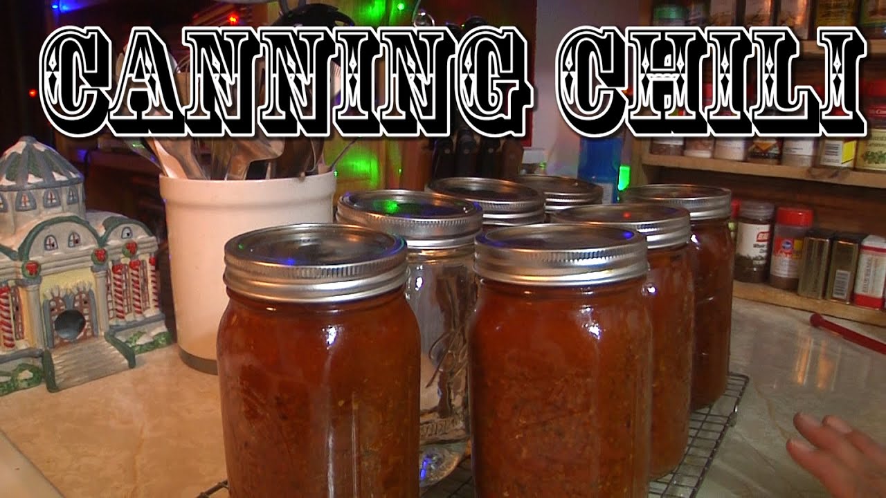canning chili pressure canning Chili Chili