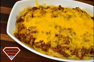 CHILI SPAGHETTI RECIPE |COMFORT FOOD & HIGH PROTEIN VARIATIONS |Cooking With Carolyn