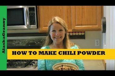 How To Make Chili Powder Easy Recipe- Copy Cat Recipes- Substitutes for Baking Ingredients