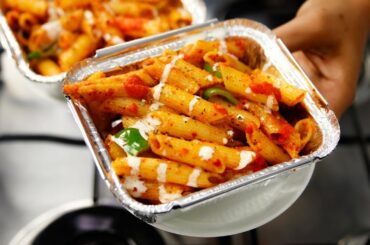 Indian Street Style Pasta - CookingShooking Masala Chilli Pasta Recipes