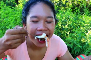 Yummy grilled shark with chili salt- Girl cooking- food cooking ep04