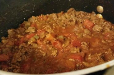 Beefy Chili with Beans