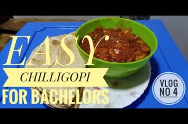 Easy Chili Gopi recipe 😊| Experiment😝| Bachelor life 🤙| Insane Medicos❤️😜
