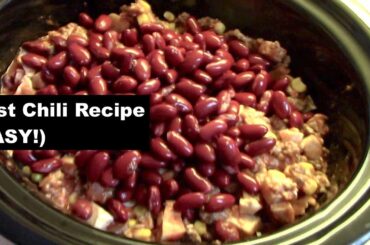 Best Chili Recipe (Easy!)
