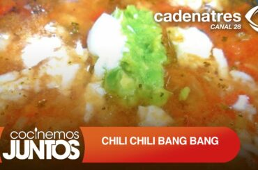 ¿Cómo preparar sopa chili chili bang bang? / How to make soup chili chili bang bang?