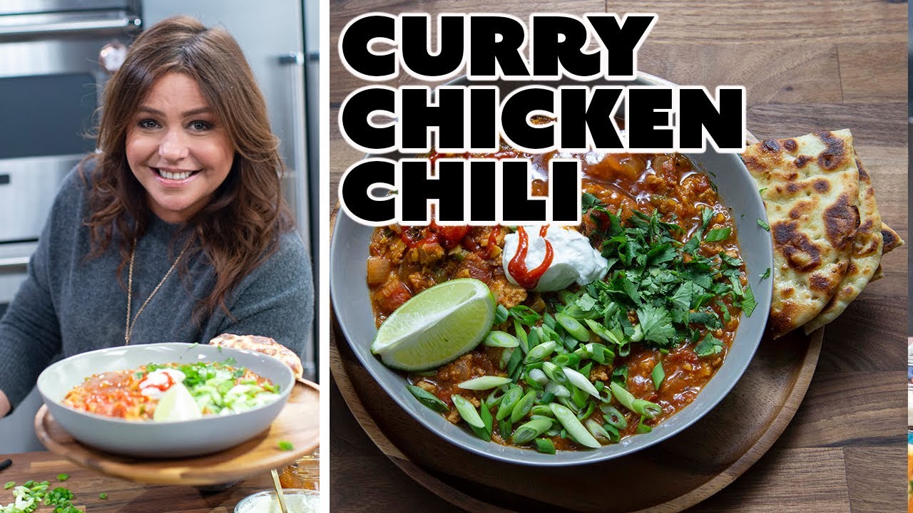 Rachael Ray Makes Curry Chicken Chili Food Network Chili Chili