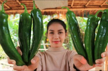 Yummy cooking green chili salad recipe - Natural Life TV Cooking