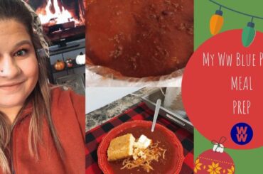 My WW | Blue Plan Meal Prep | Chili and Cornbread💙
