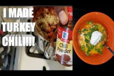 CAR CHAT | MAKING TURKEY CHILI