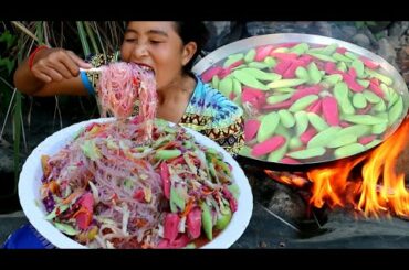 Yummy Cooking noodle with shrimp recipe & Chili Sauce Recipe - Cooking life TV