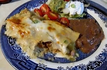 Pork Chili Verde Enchiladas Recipe Using Preps Cooking