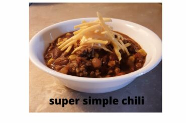 Super simple chili