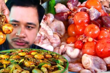 Yummy Cooking Red Egg for food - Cook red duck egg with Chili n Basil