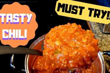How I Made Delicious Chili for the Holidays!!