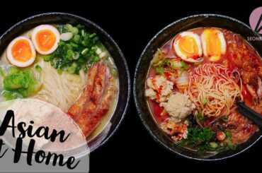 Spicy and Creamy Chicken Ramen!